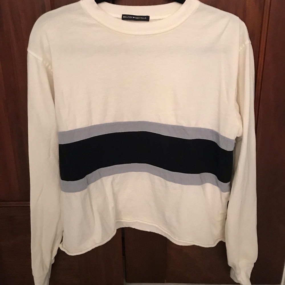 Brandy Melville two-tone tee